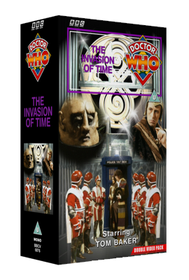 My original cover for The Invasion of Time