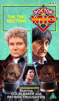 My version of the BBC cover for single pack version of The Two Doctors