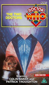 My alternative cover for double pack version of The Two Doctors