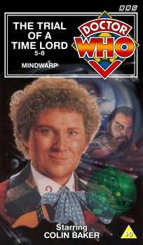 My alternative cover with standard spine for The Trial of a Time Lord 5-8: Mindwarp