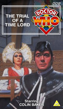 My alternative single pack cover with Black Sheep spine for The Trial of a Time Lord - Complete