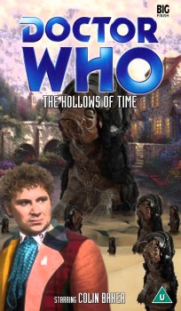 McGann logo / Big Finish logo cover for The Hollows of Time based on the Big Finish audio storyline