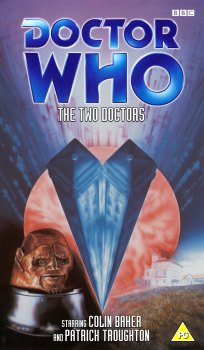 My alternative cover for single pack version of The Two Doctors