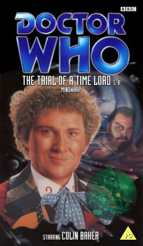 My alternative cover with Black Sheep spine for The Trial of a Time Lord 5-8: Mindwarp