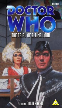 My alternative single pack cover with Black Sheep spine for The Trial of a Time Lord - Complete