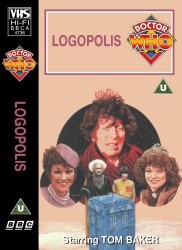 Michael's audio cassette cover for Logopolis, art by Alister Pearson