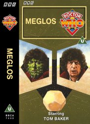 Michael's audio cassette cover for Meglos, art by Alister Pearson