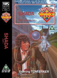 Michael's audio cassette cover for Shada, art by Alistair Hughes