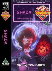 Michael's audio cassette cover for Shada, art by Andrew Skilleter