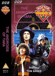 Michael's audio cassette cover for The Androids of Tara, art by Colin Howard