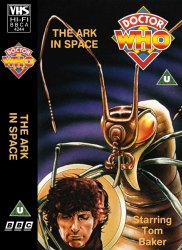 Michael's audio cassette cover for The Ark in Space, art by Chris Achilleos