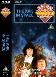 Michael's audio cassette cover for The Ark in Space, art by Pete Wallbank