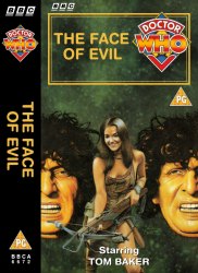 Michael's audio cassette cover for The Face of Evil, art by Alister Pearson