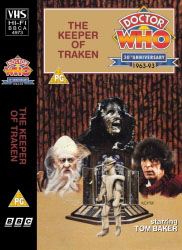 Michael's audio cassette cover for The Keeper of Traken, art by Alister Pearson