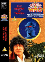 Michael's audio cassette cover for The Keeper of Traken, art by Andrew Skilleter