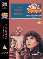 Michael's audio cassette cover for The Keeper of Traken, art by Andrew Skilleter