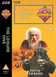 Michael's audio cassette cover for The Leisure Hive, art by Alister Pearson