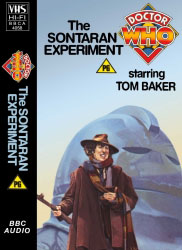 Michael's audio cassette cover for The Sontaran Experiment, art by Roy Knipe