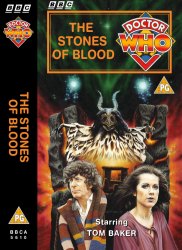 Michael's audio cassette cover for The Stones of Blood, art by Colin Howard